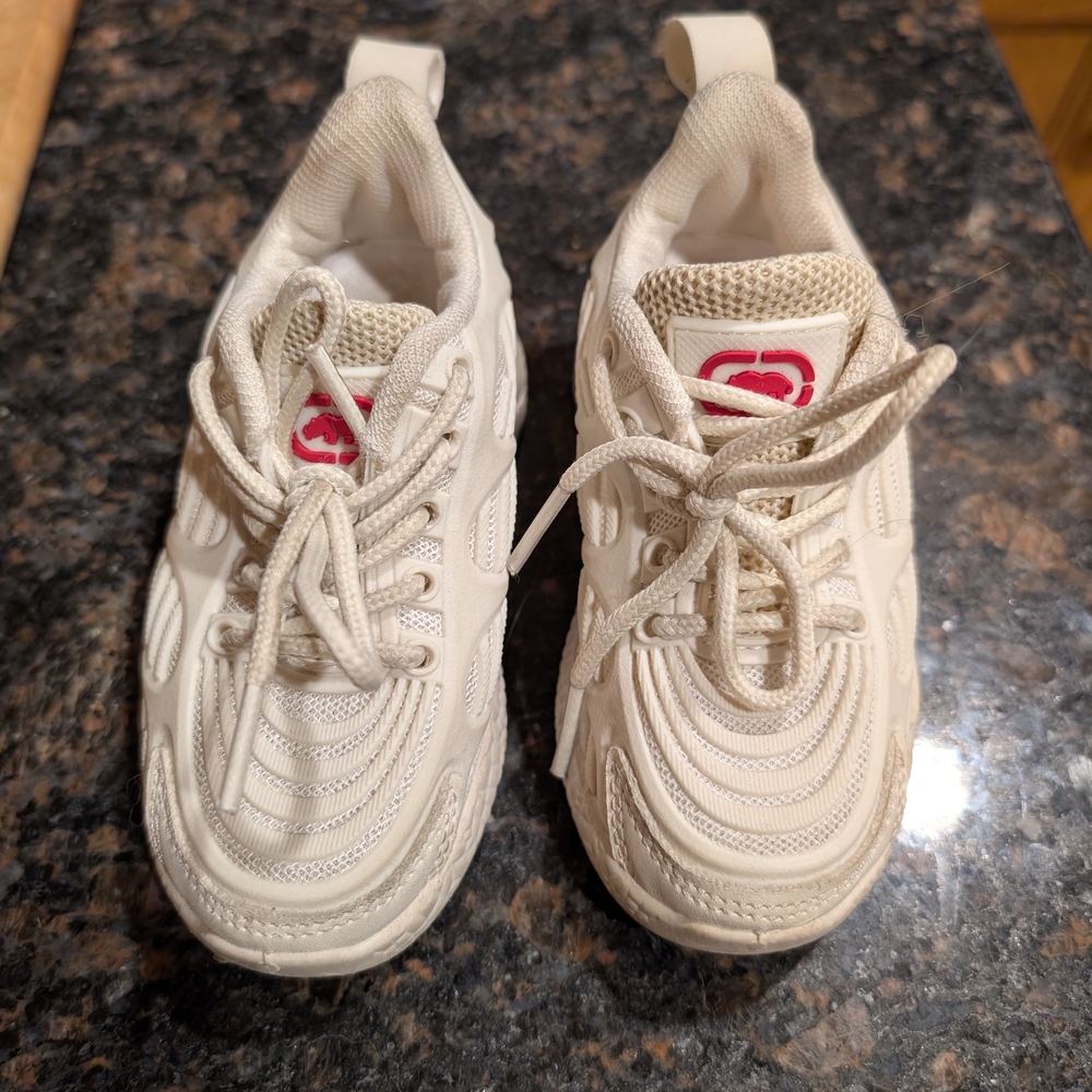 Stylish Cream Kids Shoes